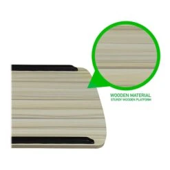 Mind Reader 30-44"H Wood Adjustable Desk, White (SDROLLXL-WHT) 2 Mind Reader 30-44"H Wood Adjustable Desk, White (SDROLLXL-WHT) -Office Supply Shop sp126585179 sc7