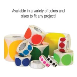 Tape Logic 4" Circle Inventory Circle Label, Purple, 500/Roll -Office Supply Shop sp127288955 sc7