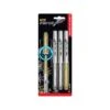 BIC Intensity Permanent Markers, Fine Tip, Assorted Colors, 3/Pack (WX6TG418-AST)