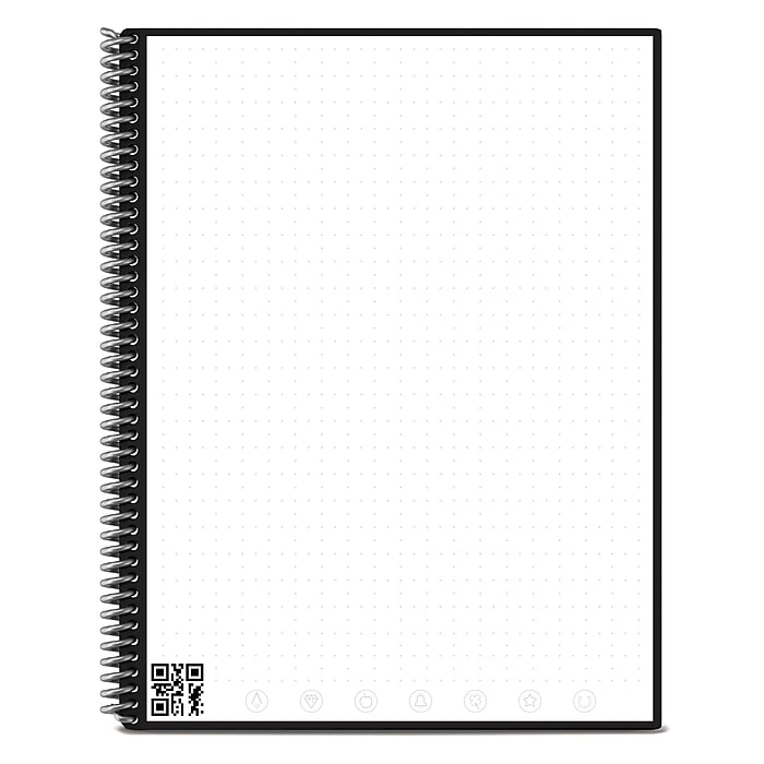 Rocketbook Core Reusable Smart Notebook, 8.5" x 11", Dot-Grid Ruled, 32 Pages, Blue (EVR-L-RC-CDF-FR) Rocketbook Core Reusable Smart Notebook, 8.5" X 11", Dot-Grid Ruled, 32 Pages, Blue (EVR-L-RC-CDF-FR) -Office Supply Shop sp128565451 sc7