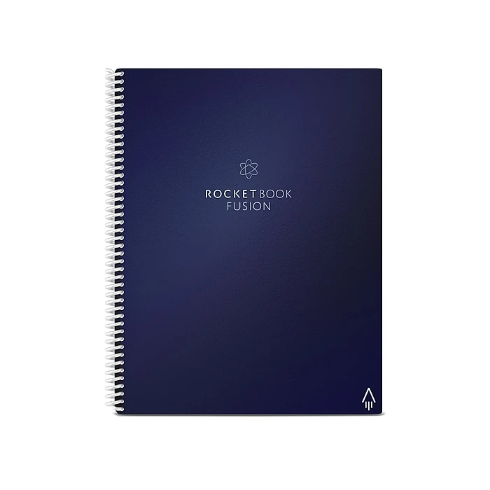 Rocketbook Fusion Reusable Notebook Planner Combo, 8.5" x 11", 7 Page Styles, 42 Pages, Blue (EVRF-L-RC-CDF-FR) Rocketbook Fusion Reusable Notebook Planner Combo, 8.5" X 11", 7 Page Styles, 42 Pages, Blue (EVRF-L-RC-CDF-FR) -Office Supply Shop sp128565741 sc7