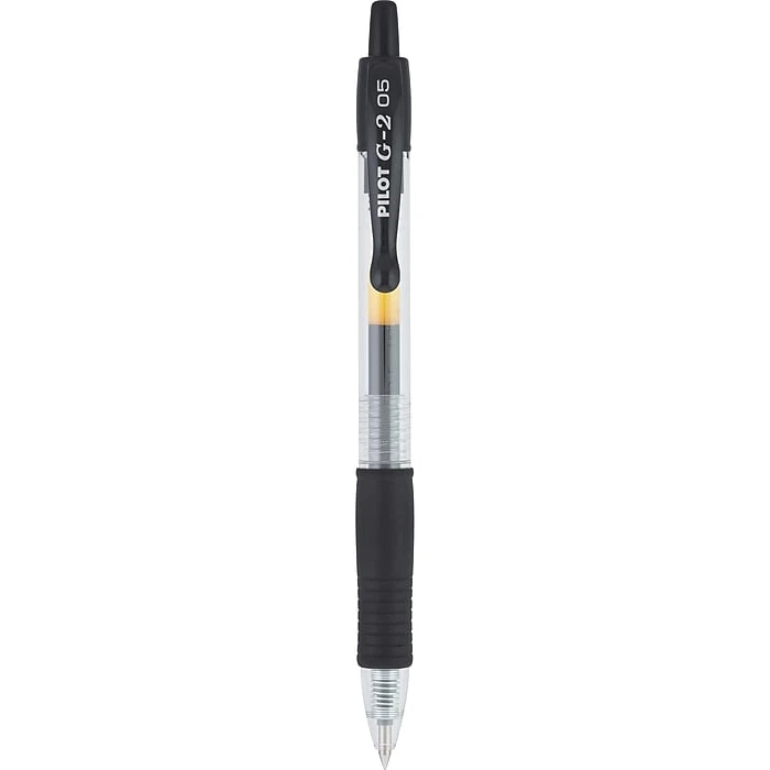 Pilot G2 Retractable Gel Pens, Extra Fine Point, Black Ink, Dozen (31002) Pilot G2 Retractable Gel Pens, Extra Fine Point, Black Ink, Dozen (31002) -Office Supply Shop sp130855914 sc7