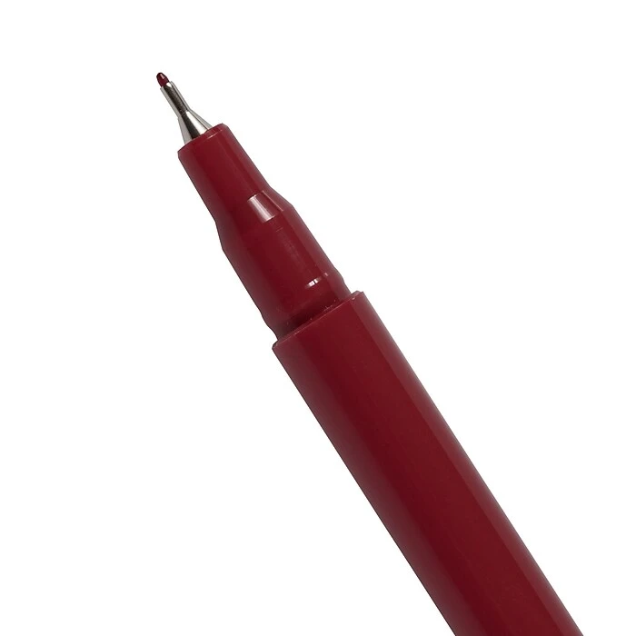 Marvy Uchida Le Pen Felt Pen, Ultra Fine Point, Burgundy Ink, 2/Pack (7655871A) Marvy Uchida Le Pen Felt Pen, Ultra Fine Point, Burgundy Ink, 2/Pack (7655871A) -Office Supply Shop sp131391361 sc7