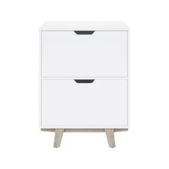 Thomasville Furniture Whitney 2-Drawer Lateral File Cabinet, Letter/Legal, White, 23.75" (SPLS-WHLF-TV) -Office Supply Shop sp132970718 sc7