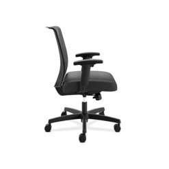 HON Coze 26"-44" Adjustable Desk With Convergence Task Chair, Designer White/Silver/Black (HCZ48DWHCNVUR10) -Office Supply Shop sp133532669 sc7