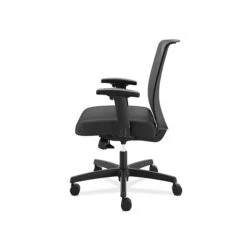 HON Coze 26"-44" Adjustable Desk With Convergence Task Chair, Designer White/Silver/Black (HCZ48DWHCNVUR10) -Office Supply Shop sp133532670 sc7