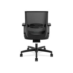 HON Coze 26"-44" Adjustable Desk With Convergence Task Chair, Designer White/Silver/Black (HCZ48DWHCNVUR10) -Office Supply Shop sp133532671 sc7