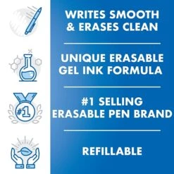 Pilot FriXion Point Erasable Gel Pens, Extra Fine Point, Black Ink, Dozen (31573) -Office Supply Shop sp134165696 sc7