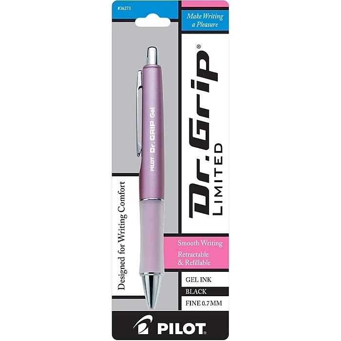 Pilot Dr. Grip Ltd. Retractable Gel Pen, Fine Point, Black Ink (36273) Pilot Dr. Grip Ltd. Retractable Gel Pen, Fine Point, Black Ink (36273) -Office Supply Shop sp134584227 sc7