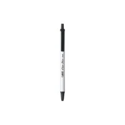 BIC Clic Stic Retractable Ballpoint Pen, Medium Point, Black Ink, 12/Case (CSM11-BLK) -Office Supply Shop sp134775683 sc7