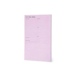 3M Noted By Post-it® Brand, Daily Planner Pad, Pink, 4.9" X 7.7", 100 Sheets/Pad, 1 Pad (NTD-58-PK) 2 3M Noted By Post-it® Brand, Daily Planner Pad, Pink, 4.9" X 7.7", 100 Sheets/Pad, 1 Pad (NTD-58-PK) -Office Supply Shop sp135289796 sc7