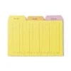 3M Noted By Post-it® Brand, Tab Notes, Peach, Pink And Yellow, 2.9" X 3.9", 30 Sheets/Pad, 3 Pads (NTD-TAB-MIX)