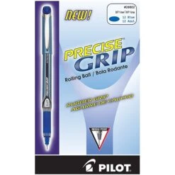Pilot Precise Grip Rollerball Pens, Bold Point, Blue Ink, Dozen (28902) -Office Supply Shop sp135695524 sc7