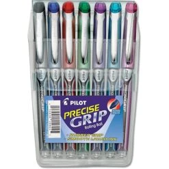 Pilot Precise Grip Rollerball Pens, Bold Point, Blue Ink, Dozen (28902) -Office Supply Shop sp135695534 sc7