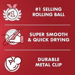 Pilot Precise V5 RT Retractable Rollerball Pens, Extra Fine Point, Red Ink, Dozen (26064) 2 Pilot Precise V5 RT Retractable Rollerball Pens, Extra Fine Point, Red Ink, Dozen (26064) -Office Supply Shop sp135695623 sc7 2