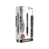 Zebra Z-Grip Retractable Ballpoint Pen, Fine Point, Black Ink, Dozen (23910)