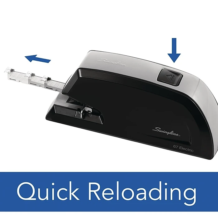 Swingline Commercial Electric Stapler, 20 Sheet Capacity, Black/Silver (06701) Swingline Commercial Electric Stapler, 20 Sheet Capacity, Black/Silver (06701) -Office Supply Shop sp140432082 sc7