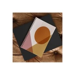 DENY Designs Horizon Lines By Morgan Kendall Notebook, 5.5" X 8.25", Dotted, 40 Sheets, Multicolor (72677-nobs01) -Office Supply Shop sp143470659 sc7