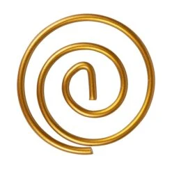 JAM Paper Colored Circular Paper Clips, Round Paperclips, Gold, 50/Pack (21832062) -Office Supply Shop sp145003464 sc7