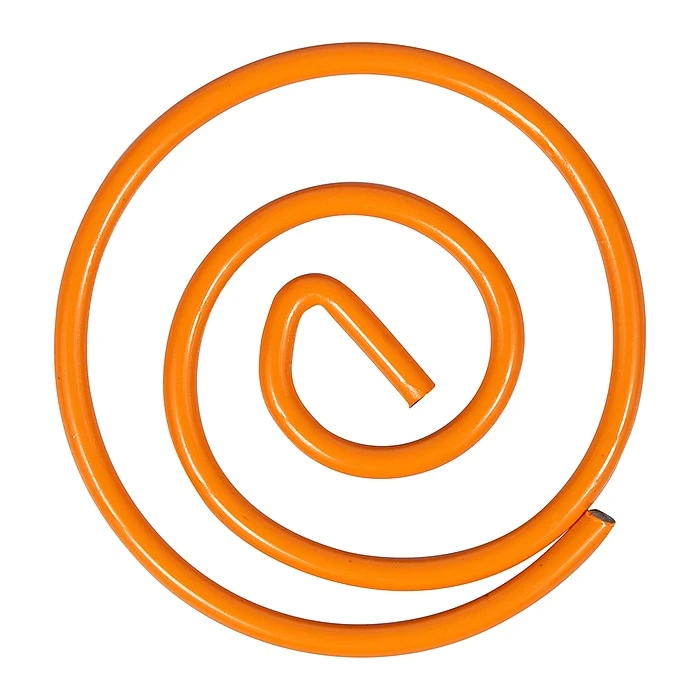 JAM Paper Colored Circular Paper Clips, Round Paperclips, Orange, 50/Pack (21827540) JAM Paper Colored Circular Paper Clips, Round Paperclips, Orange, 50/Pack (21827540) -Office Supply Shop sp145003479 sc7