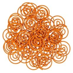 JAM Paper Colored Circular Paper Clips, Round Paperclips, Orange, 50/Pack (21827540) 3 JAM Paper Colored Circular Paper Clips, Round Paperclips, Orange, 50/Pack (21827540) -Office Supply Shop sp145003484 sc7