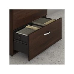 Bush Business Furniture Hybrid 2-Drawer Lateral File Cabinet, Letter/Legal, Black Walnut, 36" (HYF136BWSU-Z) -Office Supply Shop sp147695966 sc7