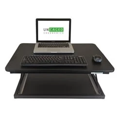 Uncaged Ergonomics CHANGEdesk 3"-14" Metal Adjustable Desk Riser, Black (CDMM-B) -Office Supply Shop sp148973728 sc7