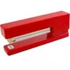 JAM Paper Modern Desk Stapler, Red (337RE)