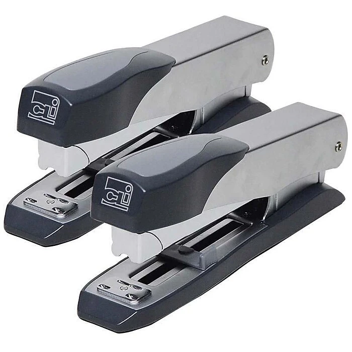 Charles Leonard Executive Desktop Stapler, 50 Sheet Capacity, Silver/Gray (CHL82415) Charles Leonard Executive Desktop Stapler, 50 Sheet Capacity, Silver/Gray (CHL82415) -Office Supply Shop sp152195446 sc7