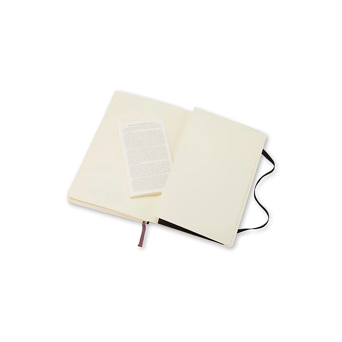 Moleskine Classic 1-Subject Professional Notebook, 3.5" x 5.5", College Ruled, 96 Sheets, Black (QP611F) Moleskine Classic 1-Subject Professional Notebook, 3.5" X 5.5", College Ruled, 96 Sheets, Black (QP611F) -Office Supply Shop sp152889539 sc7