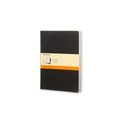 Moleskine Cahier Soft Cover Journal, 7.5" X 9.75", Black, 3/Pack (705014)