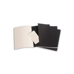 Moleskine Cahier Soft Cover Journal, 7.5" X 9.75", Black, 3/Pack (705014) 3 Moleskine Cahier Soft Cover Journal, 7.5" X 9.75", Black, 3/Pack (705014) -Office Supply Shop sp152889570 sc7