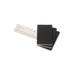Moleskine Cahier Soft Cover Journal, 3.5" X 5.5", Black, 3/Pack (704895) -Office Supply Shop sp152889583 sc7