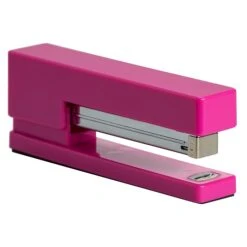 JAM Paper Modern Desk Stapler, Pink (337PI)