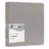 JAM Paper Aluminum 2" 3-Ring Binder, Silver (301933555)