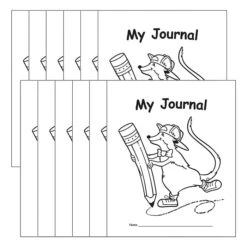 Edupress™ My Journal, 8.5" X 7", 32 Pages, White, Pack Of 12 (EP-143-12)