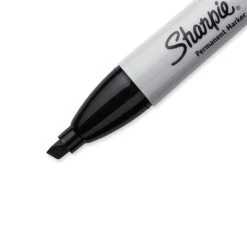 Sharpie Permanent Marker, Chisel Tip, Black, Dozen (38201) -Office Supply Shop sp161466731 sc7