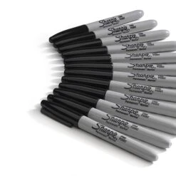 Sharpie Permanent Marker, Fine Tip, Black, Dozen (30001) -Office Supply Shop sp161466827 sc7