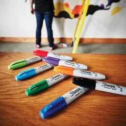 Sharpie Permanent Markers, Chisel Tip, Assorted, 8/Pack (38250) -Office Supply Shop sp161466899 sc7