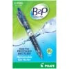 Pilot B2P Bottle 2 Pen Retractable Gel Pens, Fine Point, Blue Ink, Dozen (31601)