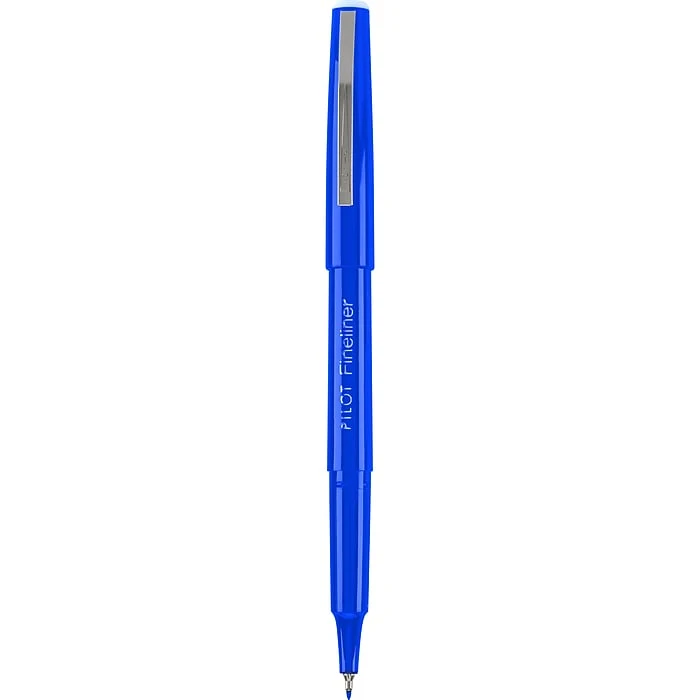 Pilot Fineliner Marker Pens, Fine Point, Blue Ink, Dozen (11014) Pilot Fineliner Marker Pens, Fine Point, Blue Ink, Dozen (11014) -Office Supply Shop sp162572563 sc7