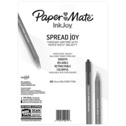 Paper Mate InkJoy 100 RT Retractable Ballpoint Pen, Medium Point, Assorted Ink, 20/Pack (1951396) 5 Paper Mate InkJoy 100 RT Retractable Ballpoint Pen, Medium Point, Assorted Ink, 20/Pack (1951396) -Office Supply Shop sp163415471 sc7