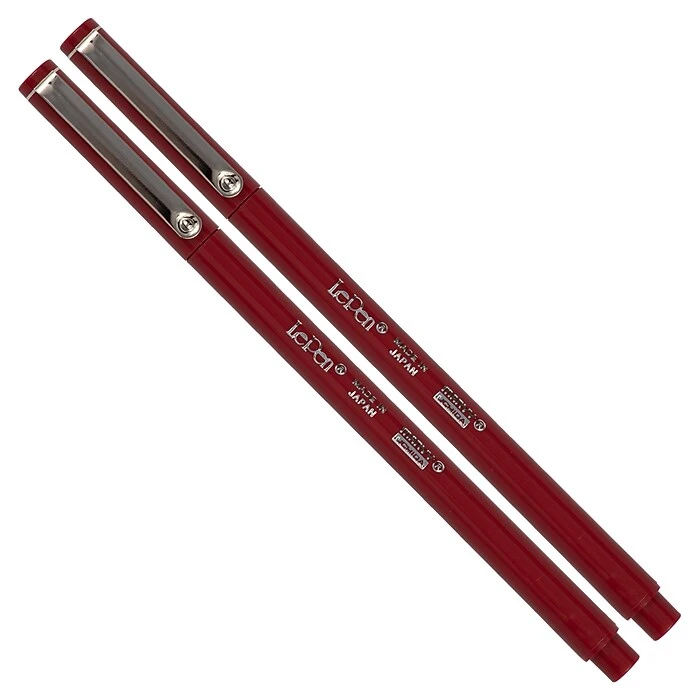 Marvy Uchida Le Pen Felt Pen, Ultra Fine Point, Burgundy Ink, 2/Pack (7655871A) Marvy Uchida Le Pen Felt Pen, Ultra Fine Point, Burgundy Ink, 2/Pack (7655871A) -Office Supply Shop sp165566916 sc7