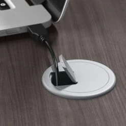 Bush Business Furniture Move 40 Series 28''-48'' Adjustable Standing Desk, Storm Gray/Cool Gray Metallic (M4S7230SGSK) -Office Supply Shop sp166198152 sc7