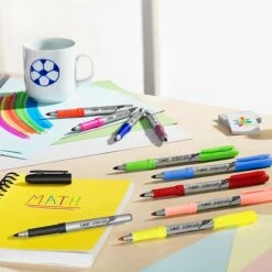 BIC Intensity Permanent Markers, Fine Tip, Blue, 12/Pack (GPM11BE) -Office Supply Shop sp168368913 sc7