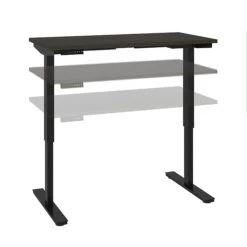 Bestar Universel 24“ X 48“ Standing Desk, Deep Grey (65857-32) -Office Supply Shop sp168526625 sc7