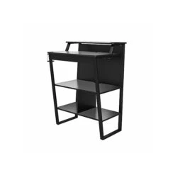NTense Genesis 40"H X 30"W Standing Gaming Desk, Black (7031872COM) -Office Supply Shop sp168851475 sc7