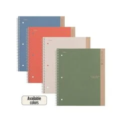 Five Star Notebook, 8.5" X 11", College-Ruled, 100 Sheets, Assorted Colors (820053-22) -Office Supply Shop sp168942273 sc7