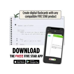 Five Star Notebook, 8.5" X 11", College-Ruled, 100 Sheets, Assorted Colors (820053-22) -Office Supply Shop sp168942278 sc7