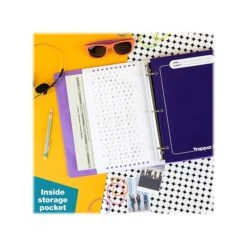 Mead Trapper Keeper 1" 3-Ring Pocket Binder, Palm Trees (260038FDE1-ECM) -Office Supply Shop sp169869794 sc7